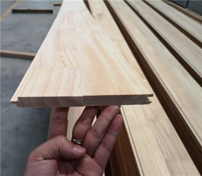 Shiplap T&G de fusta de pi FJ preimprimat