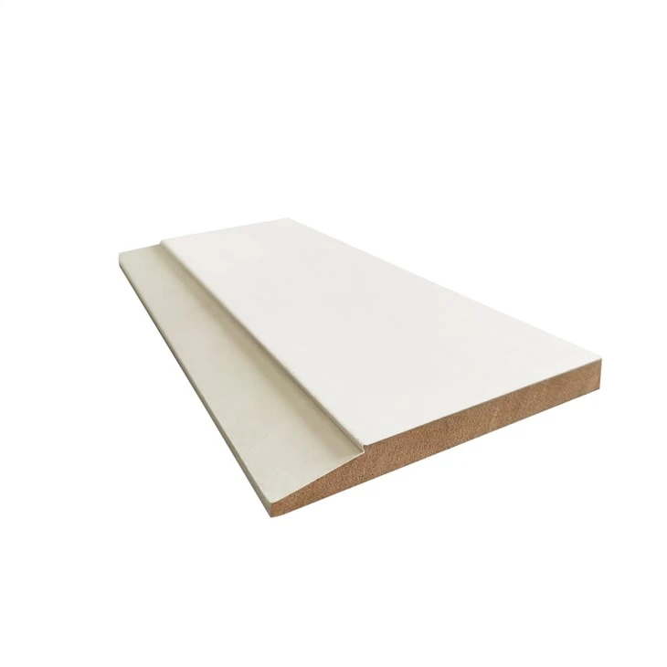 Interior decoratiu blanc Mdf emmotllament pin trim emmotllament