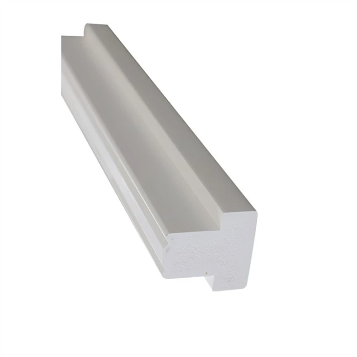 Components de la persiana de PVC amb imprimació blanca